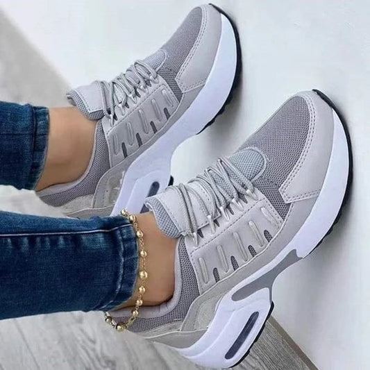 Lorenzo | Unisex Sneakers Met Dikke Zool & Ademend Mesh
