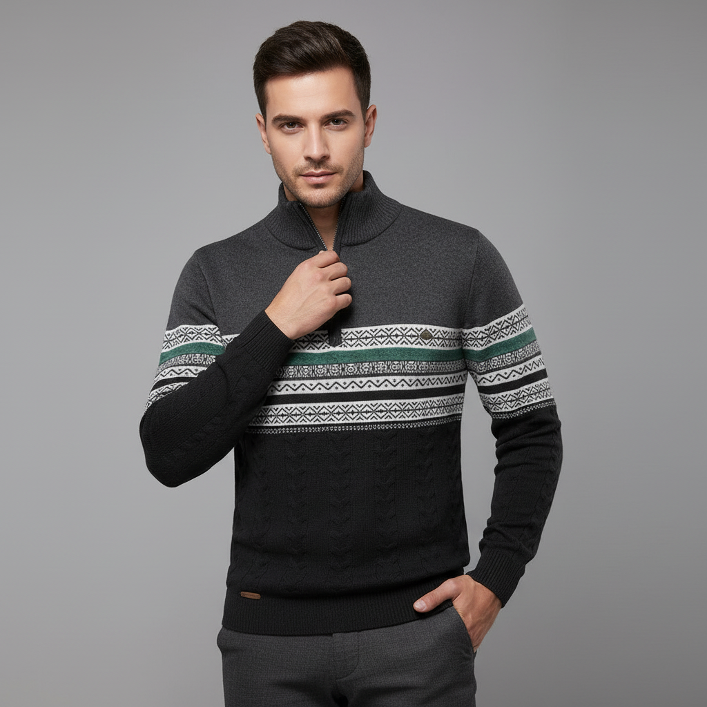 Alaric | Winter Half-Zip Trui