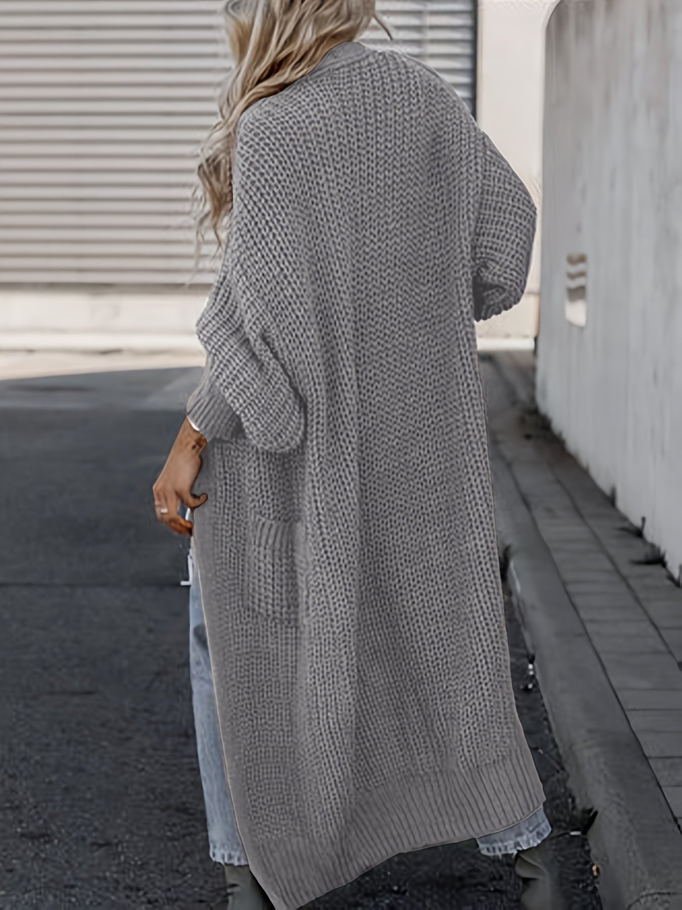 Amara | Lange Gebreide Cardigan