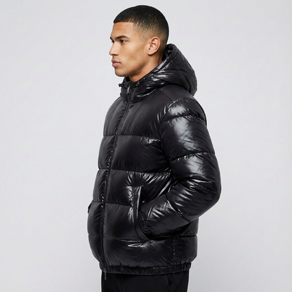 Virex | Glanzende Puffer Jas