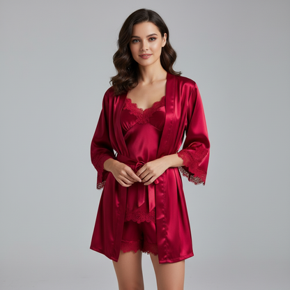 Selene | Satijnen Pyjama Set