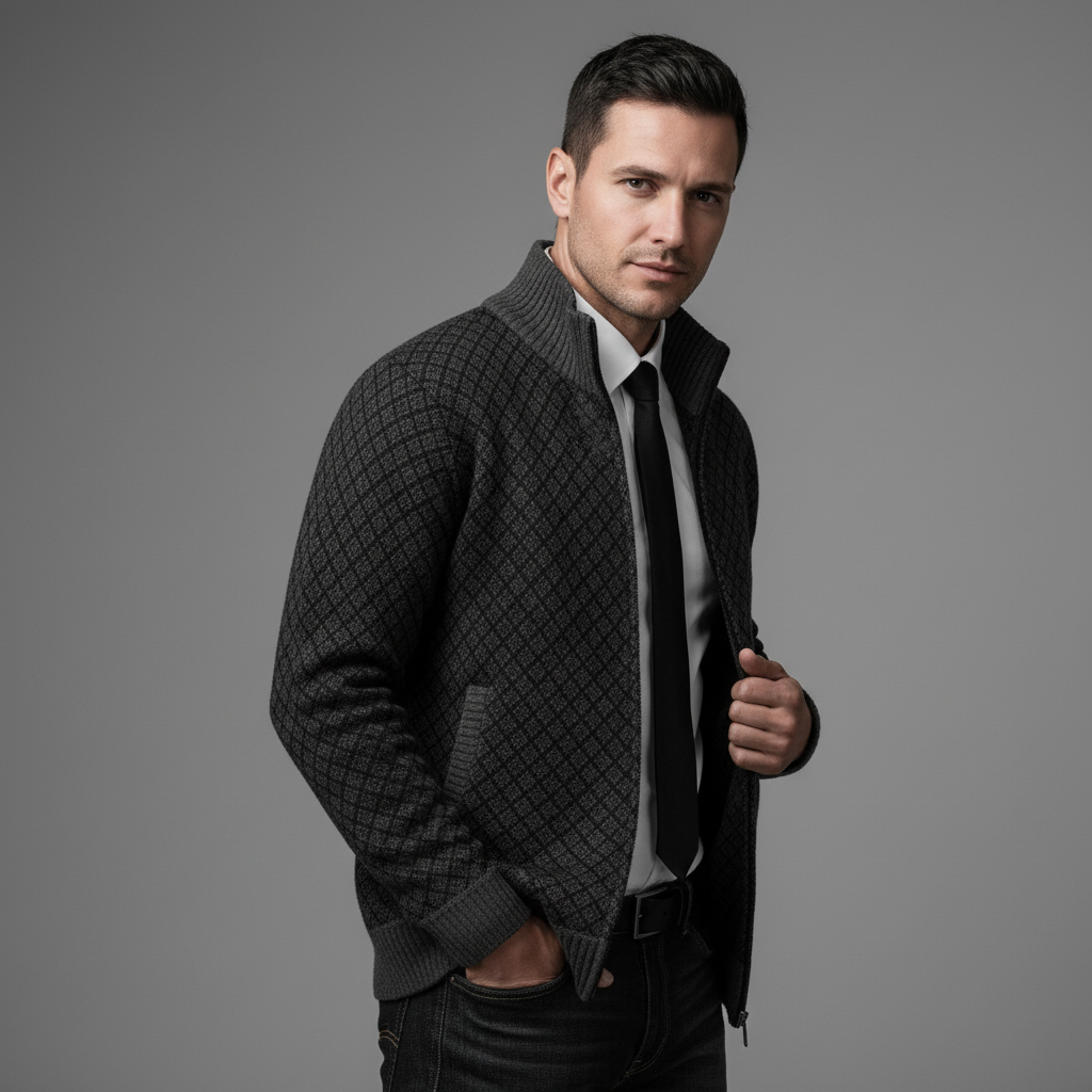 Puglia | Gebreid Vest Met Rits