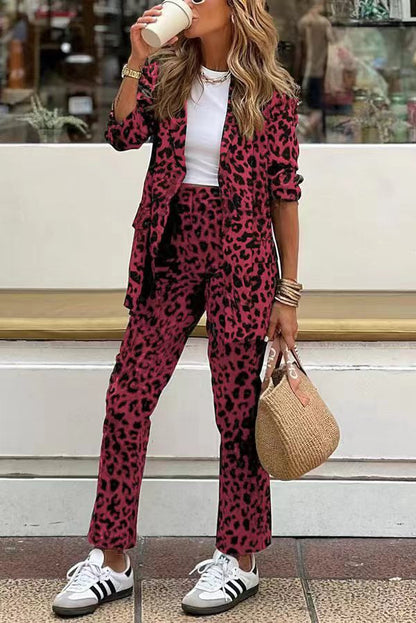 Leontine | Luipaardprint Jumpsuit