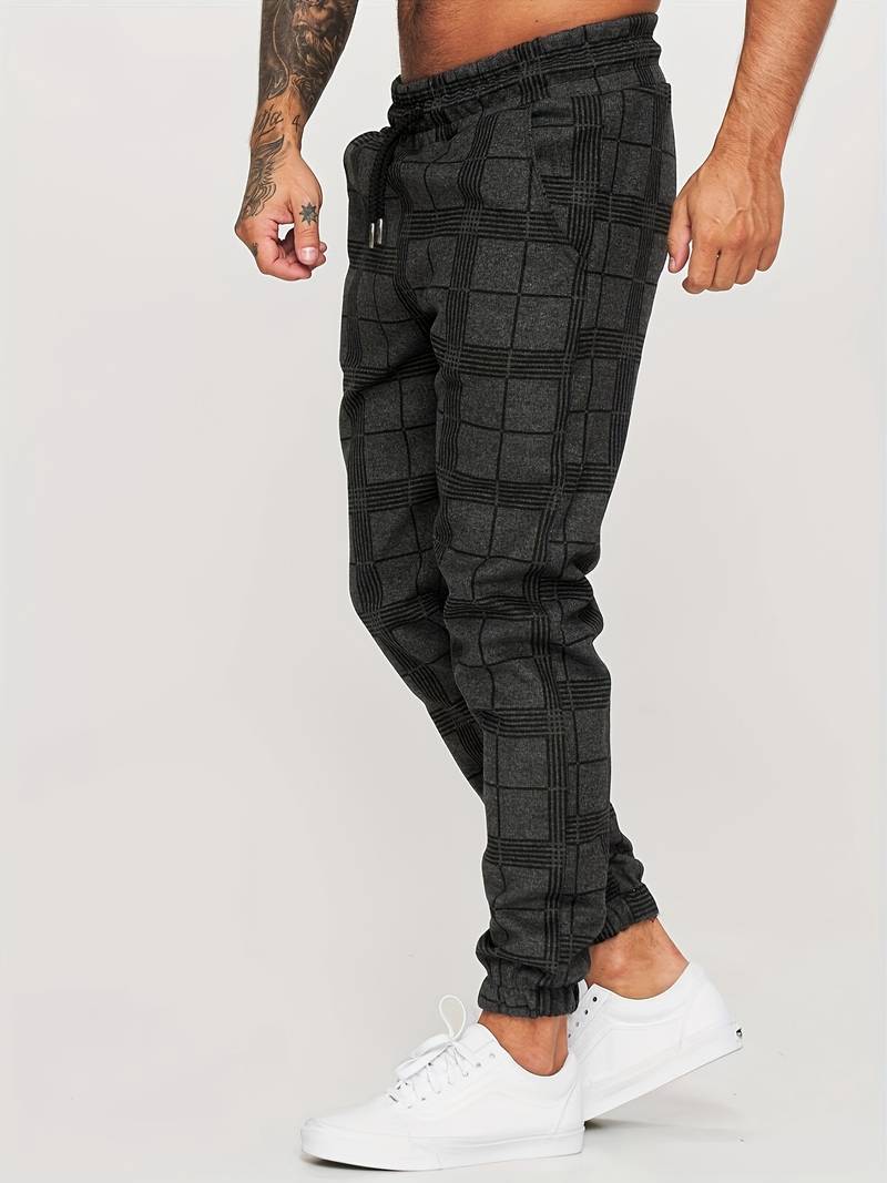 Dario | Geruite Slim Fit Jogger