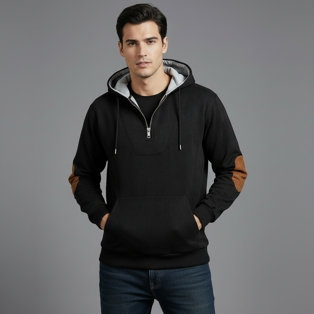 Rowan | Casual V-hals Hoodie