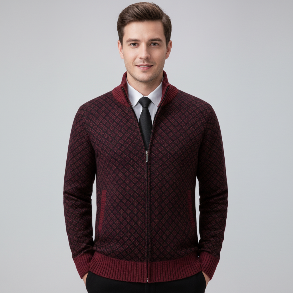 Puglia | Gebreid Vest Met Rits