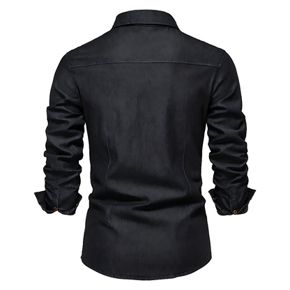 Rafael | Denim Overhemd Heren