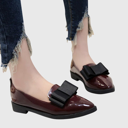 Delphine | Lakleren Loafers
