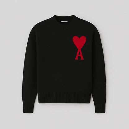 Adrien | Gebreide Logo Sweater Unisex
