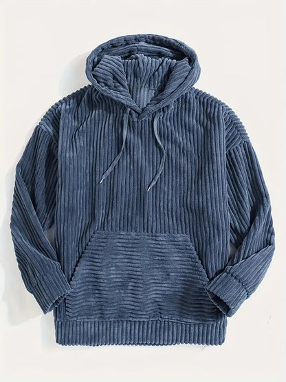 Noah™ | Klassieke Corduroy Hoodie met Capuchon en Zachte Comfortabele Pasvorm