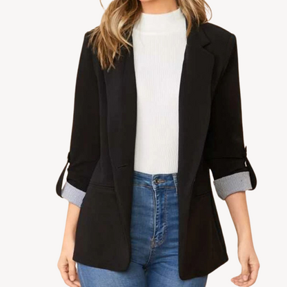 Alessia | Blazer Met 3/4 Mouwen Dames