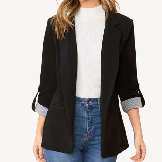 Alessia | Blazer Met 3/4 Mouwen Dames