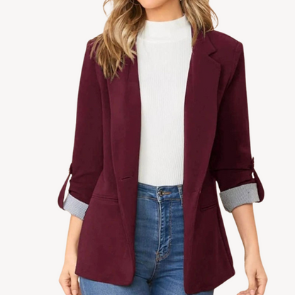 Alessia | Blazer Met 3/4 Mouwen Dames