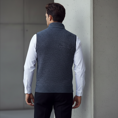 Thierry | Gebreide Business Bodywarmer Heren