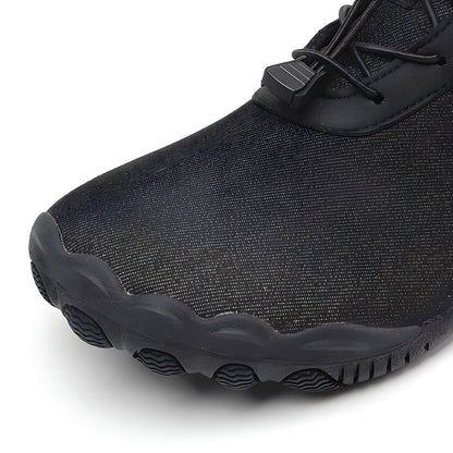 Onyra | Zwarte Barefoot Outdoorschoenen