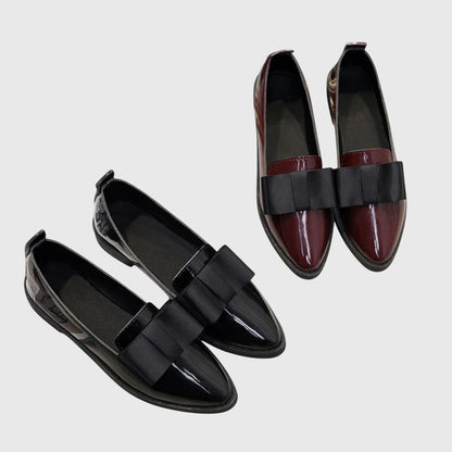 Delphine | Lakleren Loafers