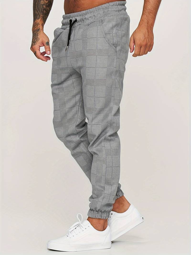 Dario | Geruite Slim Fit Jogger