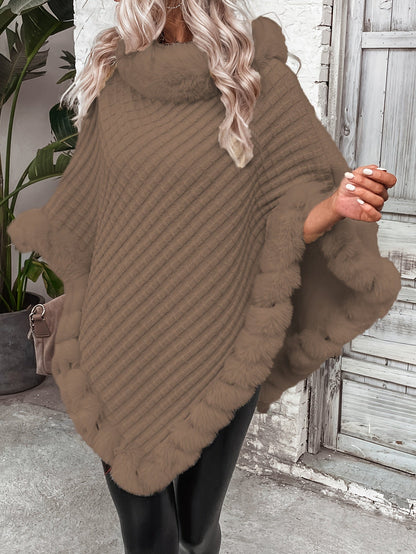 Elodia | Poncho Faux Fur