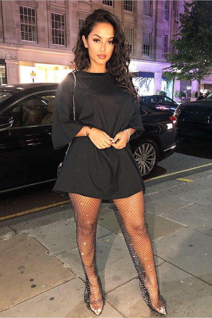 Celeste | Glitter Mesh Broek