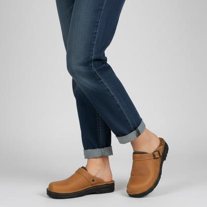 Orion | Leren Orthopedische Klompen