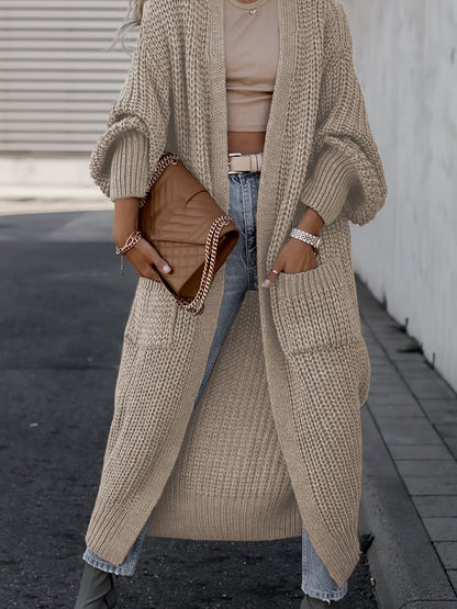 Amara | Lange Gebreide Cardigan