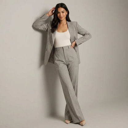 Aveline | Tweedelig Pak Blazer Pantalon