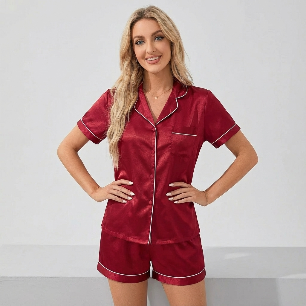 Lunaria | Satijnen Pyjama Set