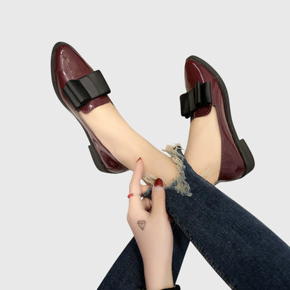 Delphine | Lakleren Loafers