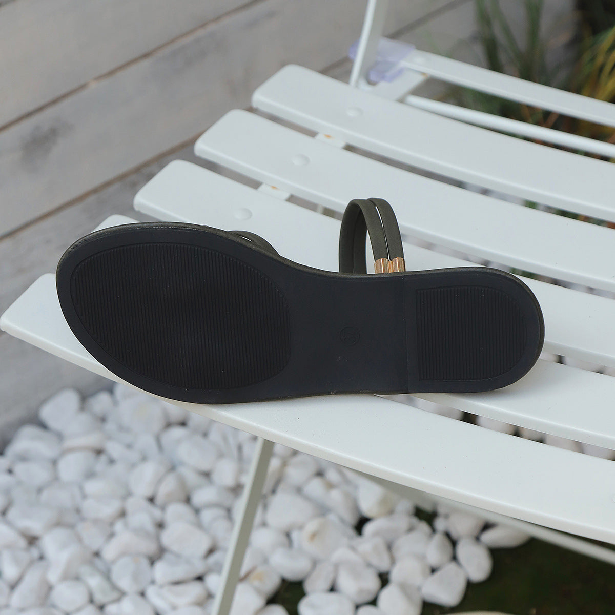 Elanora™ | Dames Platte Sandalen met Elastische Bandjes | Comfortabele Lichtgewicht Zomerschoenen zonder Hak