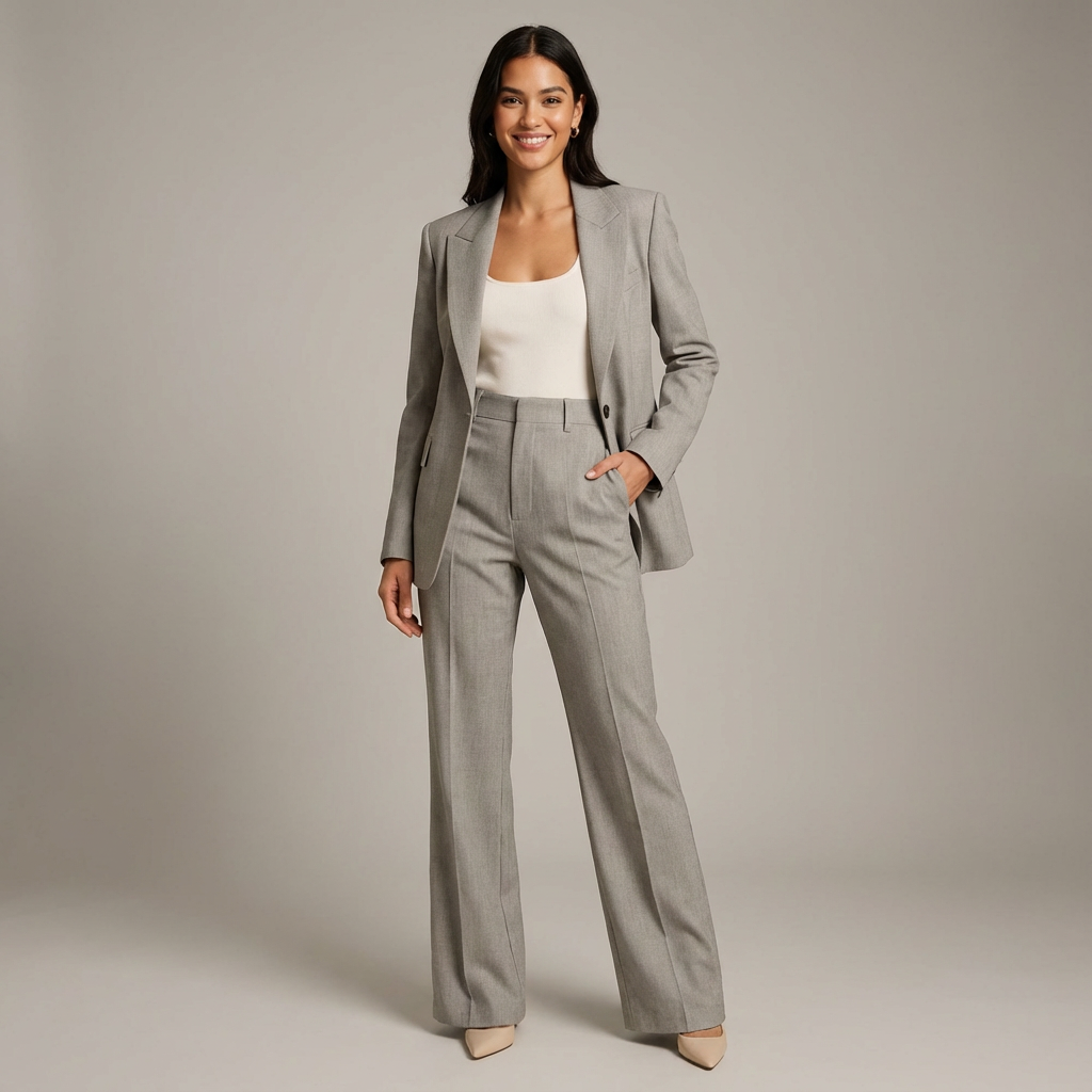 Aveline | Tweedelig Pak Blazer Pantalon