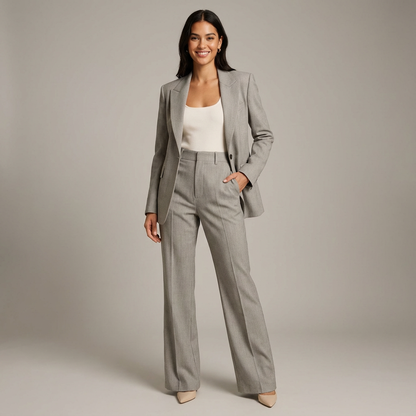 Aveline | Tweedelig Pak Blazer Pantalon