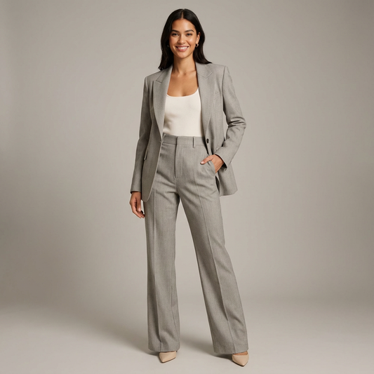 Aveline | Tweedelig Pak Blazer Pantalon