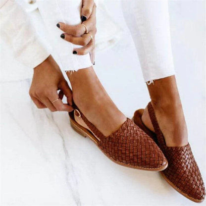 Lunara | Scarpe slip-on intrecciate da donna