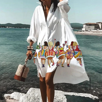 Solandra | Oversized Strandjurk Dames