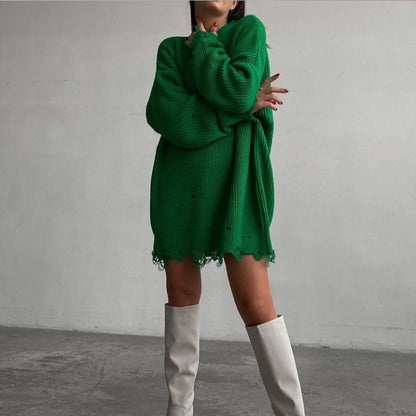 Lunara | Oversized Sweater Jurk