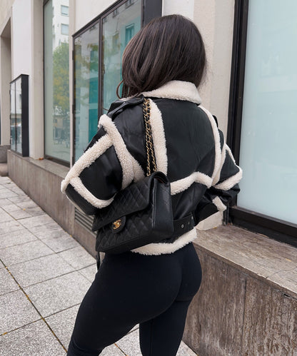 Alvéra | Shearling Bikerjack Dames
