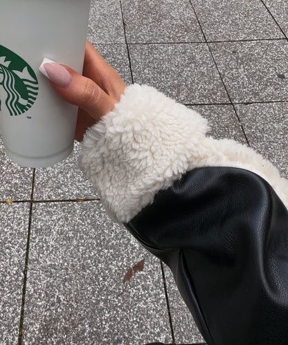 Alvéra | Shearling Bikerjack Dames