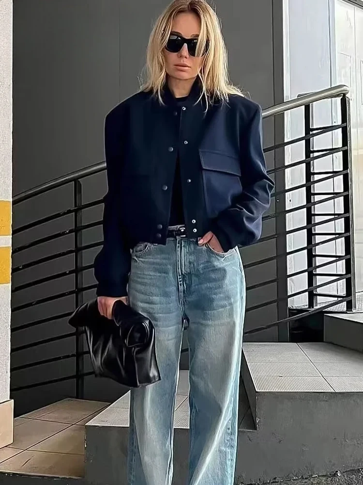 Nuvia | Cropped Minimalistische Jas