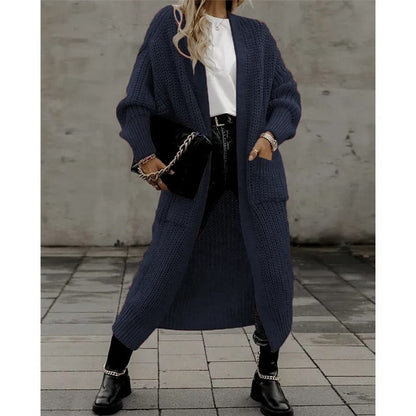 Amara | Lange Gebreide Cardigan