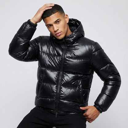 Virex | Glanzende Puffer Jas