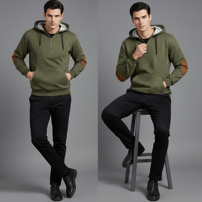 Rowan | Casual V-hals Hoodie