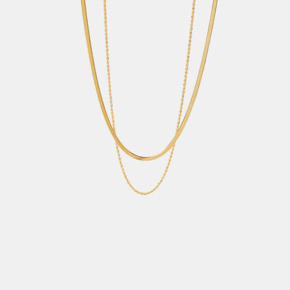 Alina | Gelaagde Gouden Ketting