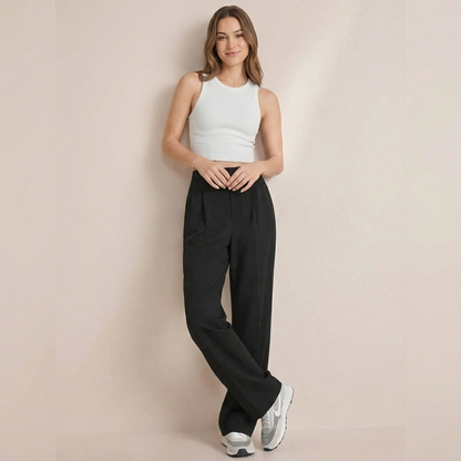 Elinor | Pantalon Wijde Pijpen