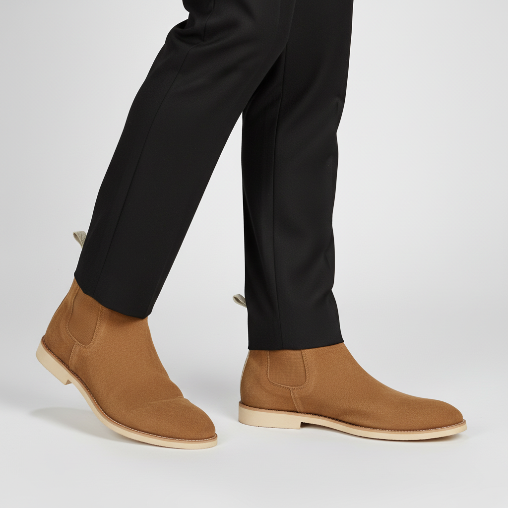 Giovanni | Suède Chelsea Boots