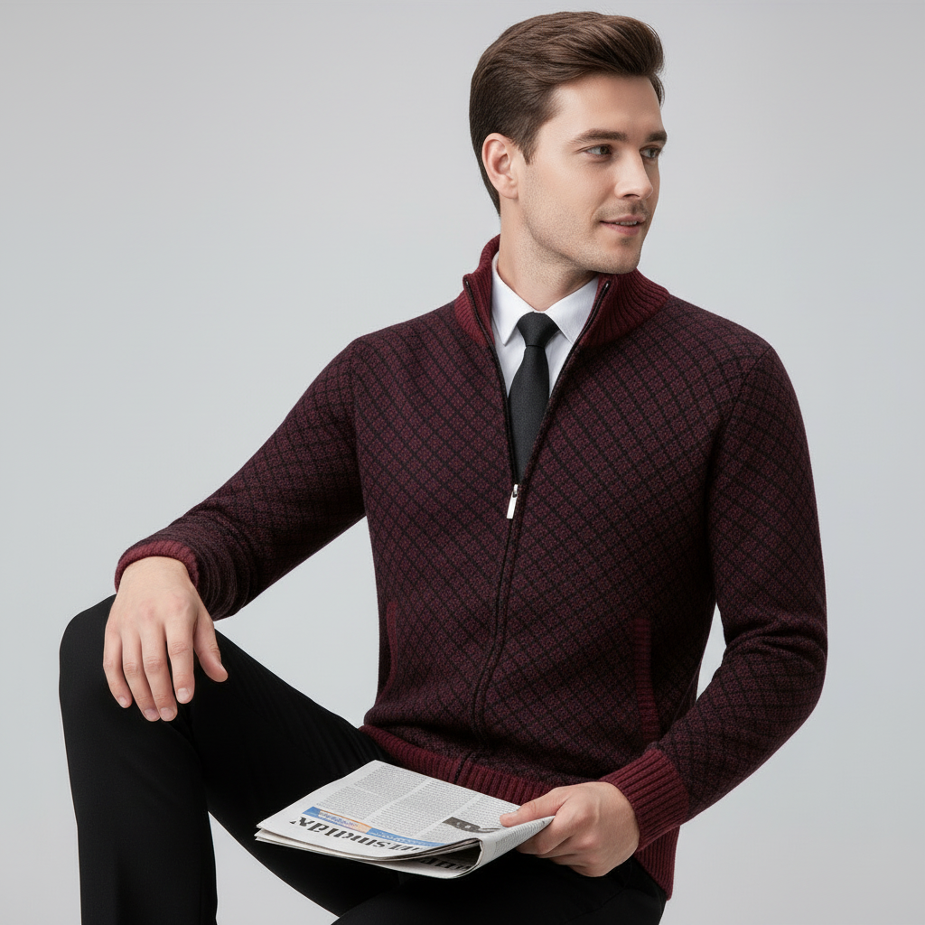 Puglia | Gebreid Vest Met Rits