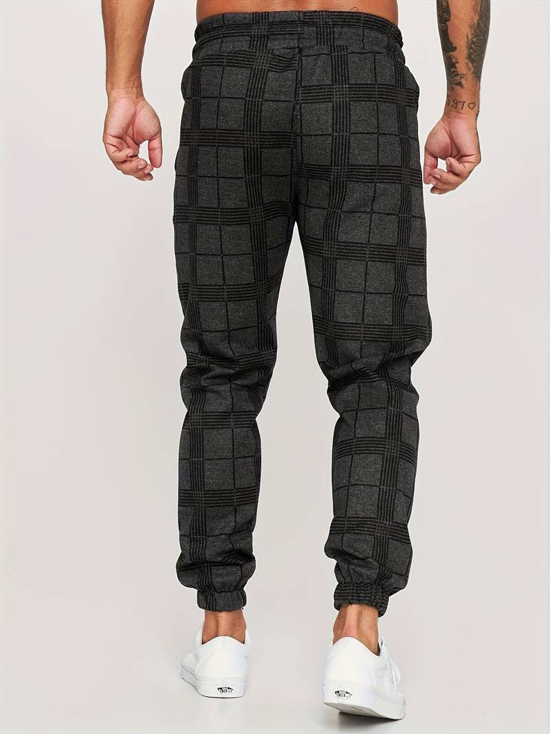 Dario | Geruite Slim Fit Jogger