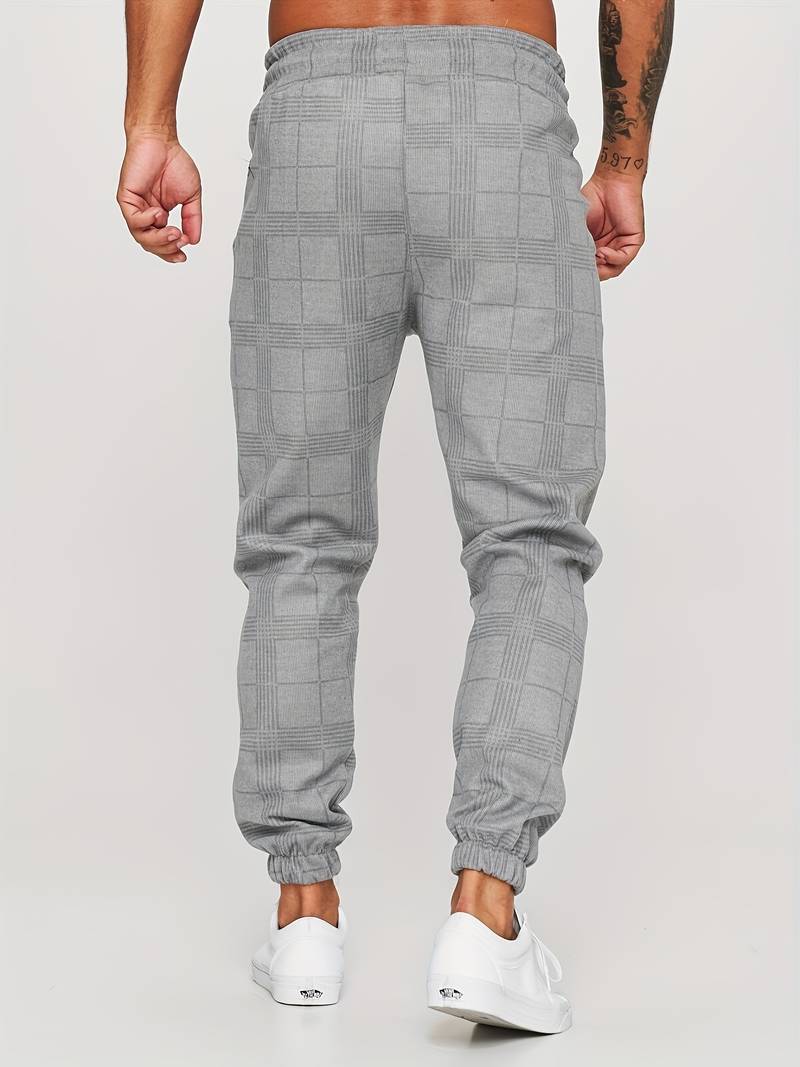 Dario | Geruite Slim Fit Jogger