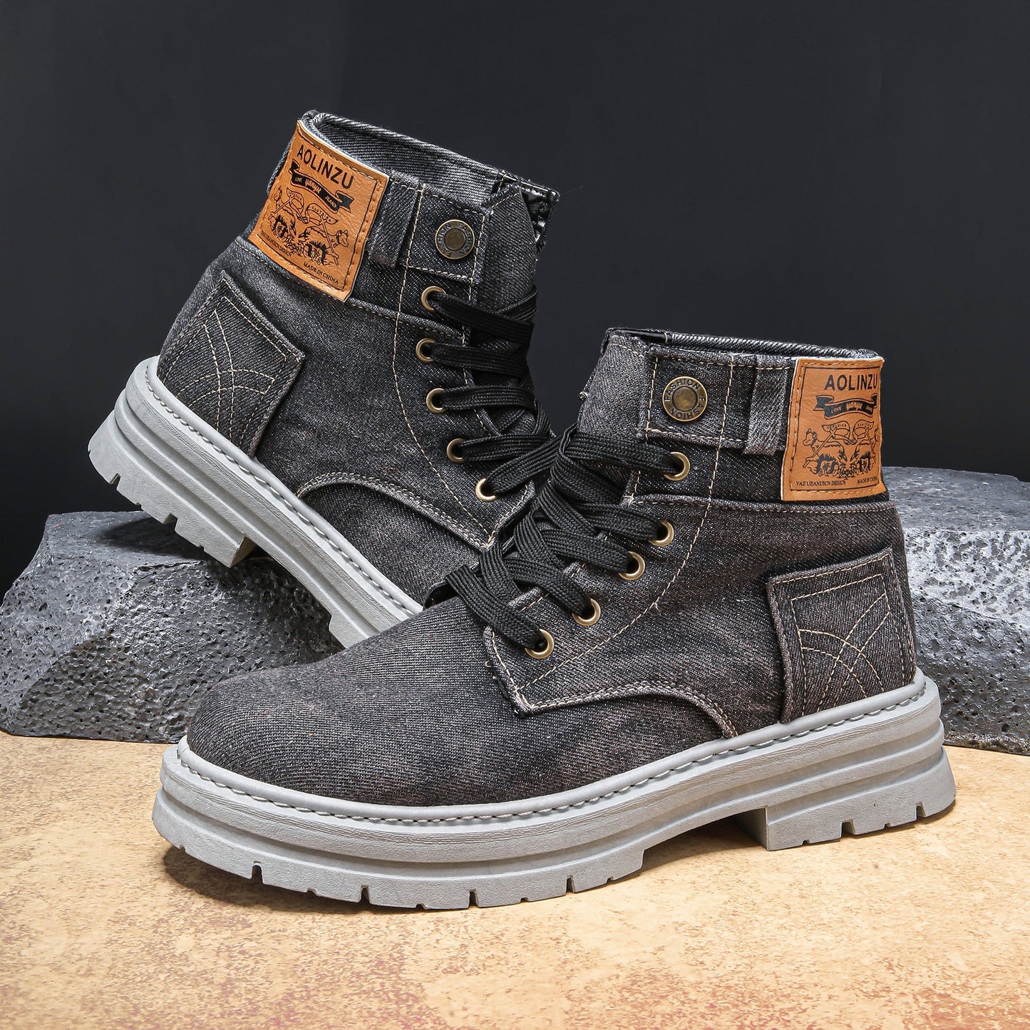 Rexton | Denim Boots