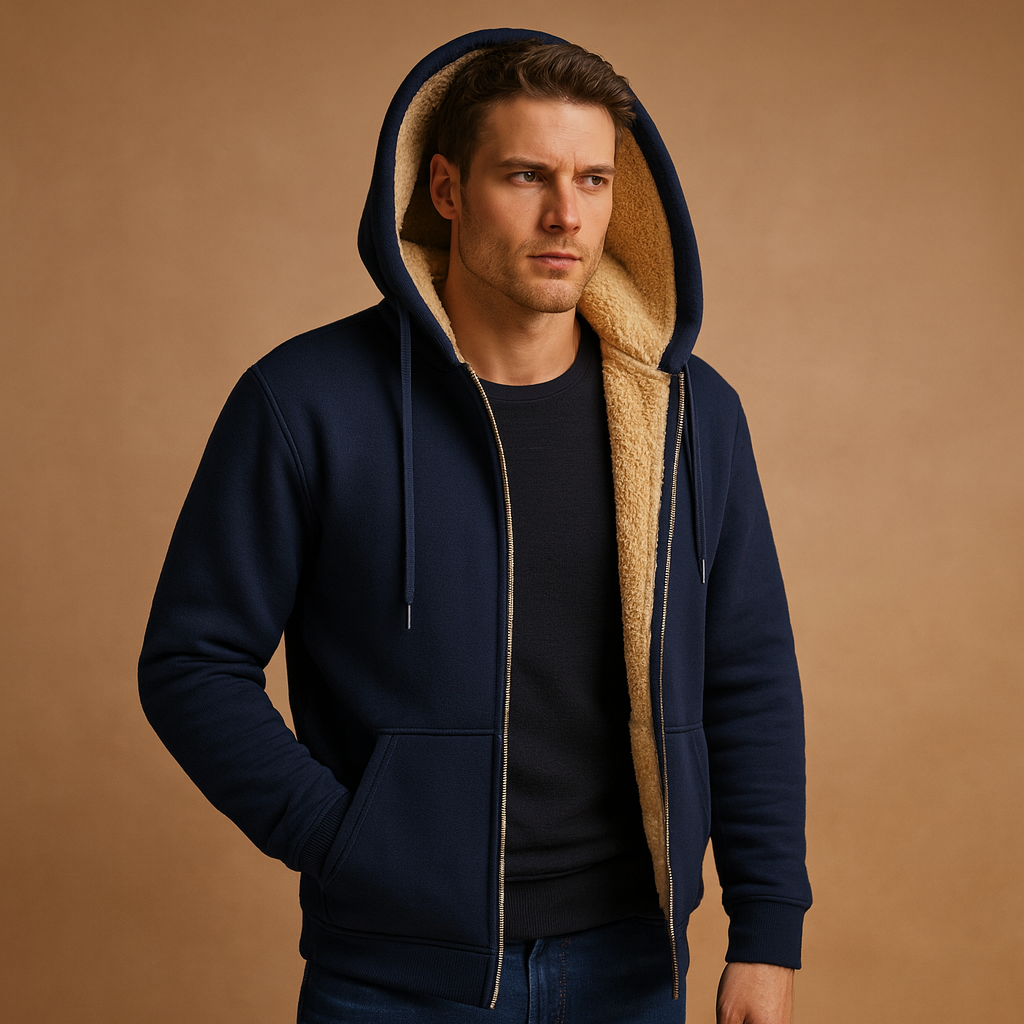Corvin | Hoodie Met Teddyvoering