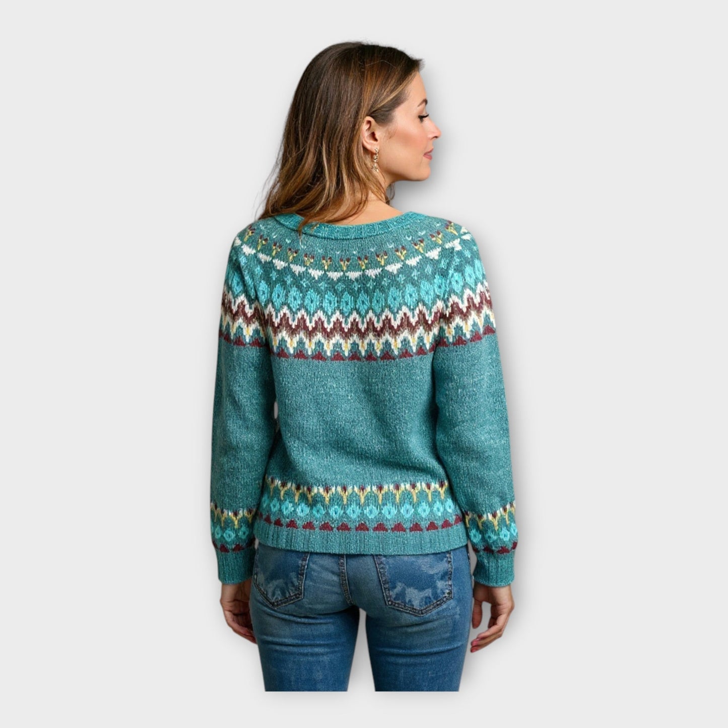 Sigrun | Scandinavische Fair Isle Trui